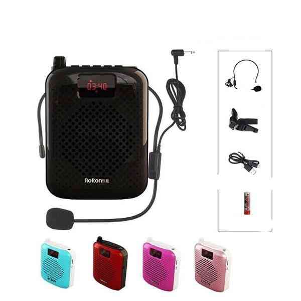 Bluetooth Portable K500 High Power Speakers Megaphone With Wired Headset