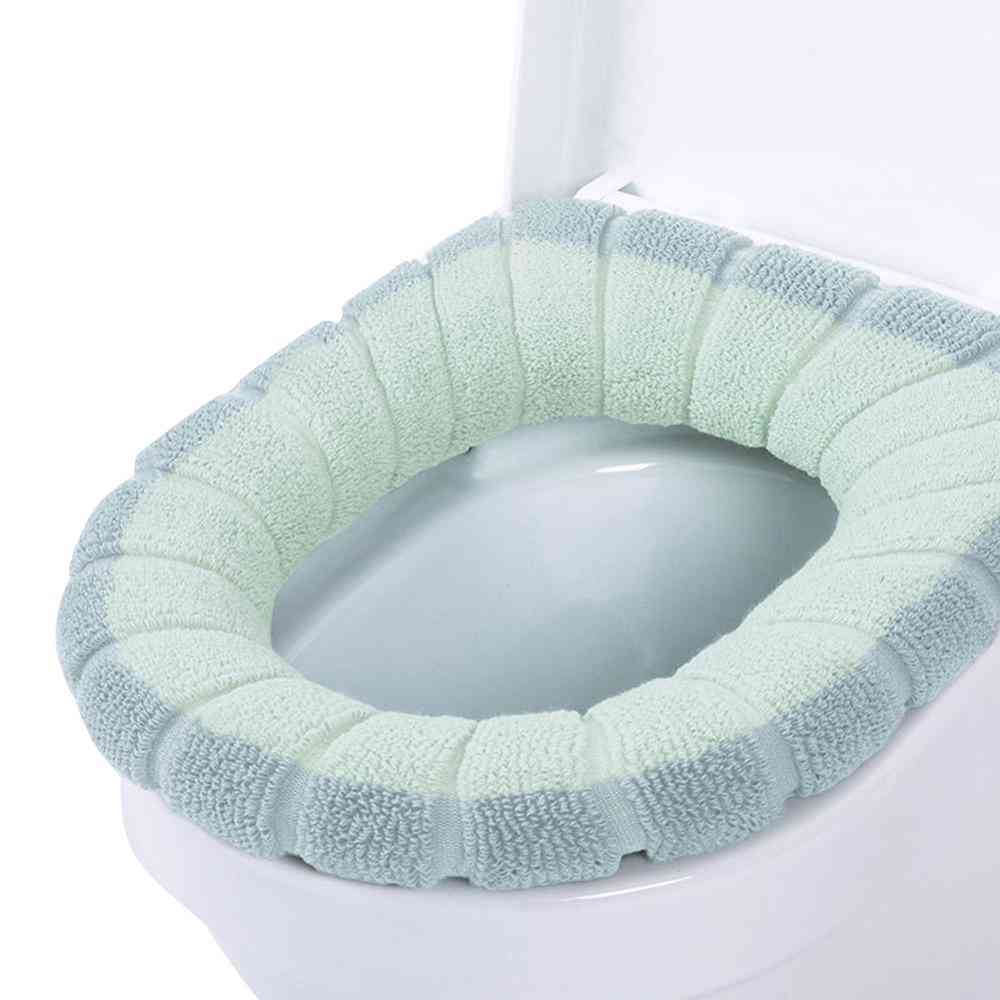 Warmer Comfortable, Soft Heated Washable Toilet Seat Mat
