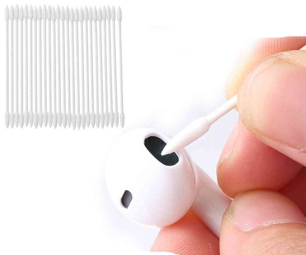 Cotton Swab For Cleaning  Of Airpods,  Earphone Devices
