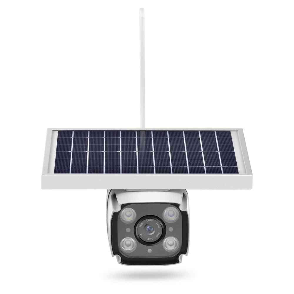3g/4g Solar Security Camera, 10400mah Battery Capacity- Support 24 Hours Monitoring