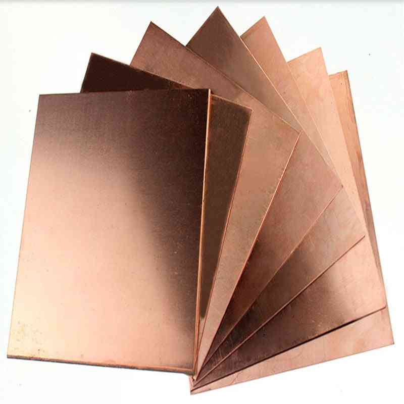 Diy Material Red Copper Foil Plate