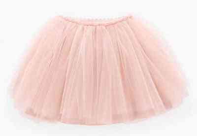 Pluizige rokken baljurk voor kinderen, l Princess dance party rok voor meisjes set-2 - roze / 12m