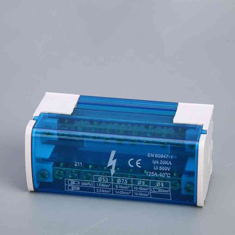 Rozvodná skrinka na svorkovnicu DIN, plastová vodotesná spojovacia skrinka