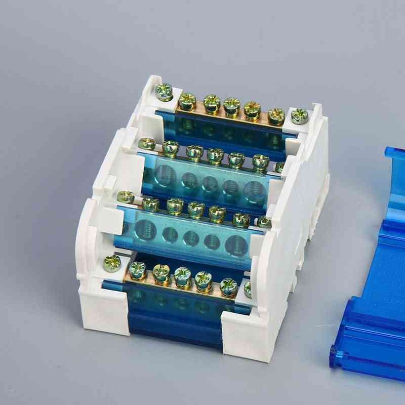 Cutie de distribuție bloc terminal de șine din, cutie de joncțiune din plastic impermeabilă
