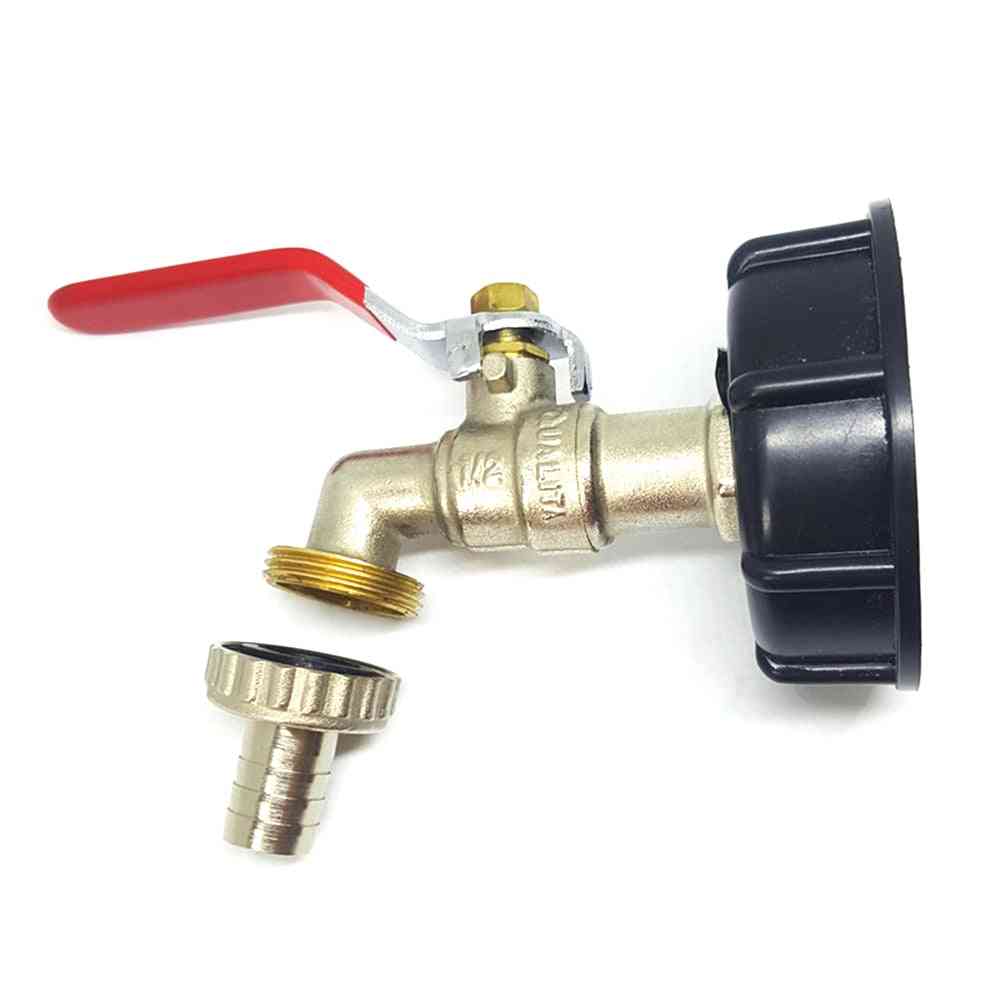 Ibc Tank Adapter To Brass Garden Tap With 1/2