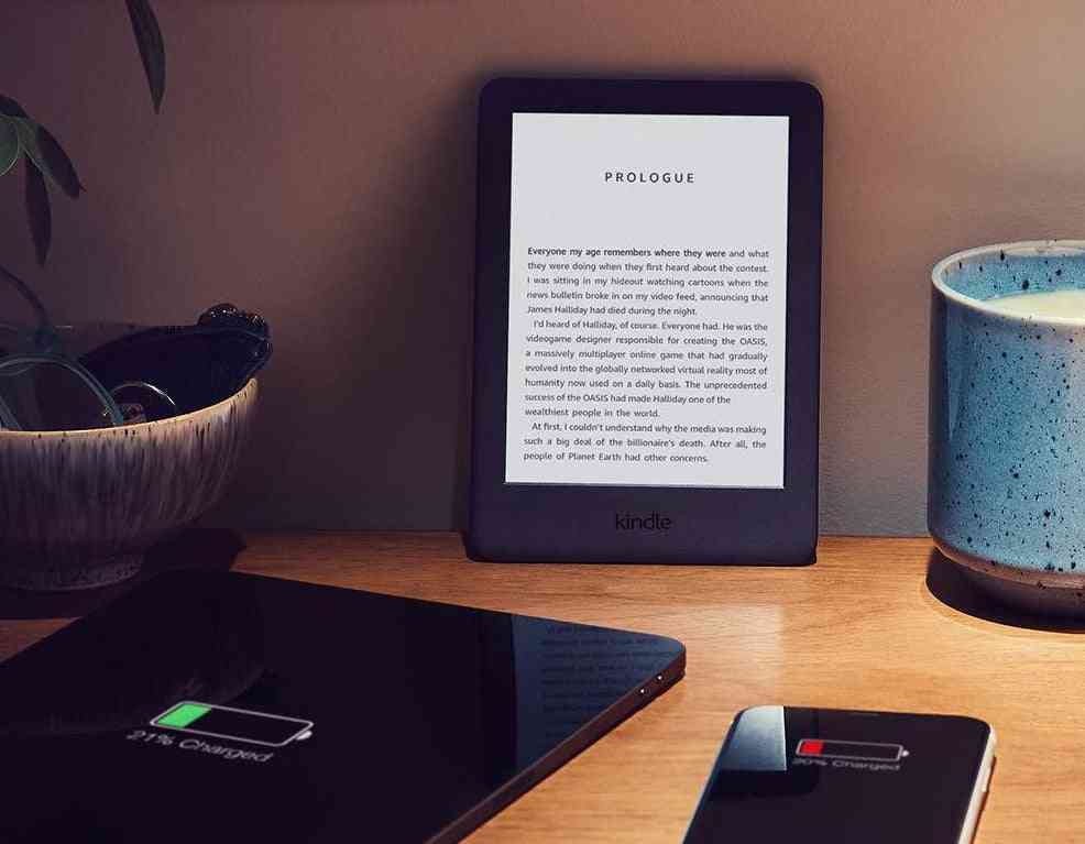 E-book de 6 polegadas com luz frontal integrada, wi-fi (8 gb)