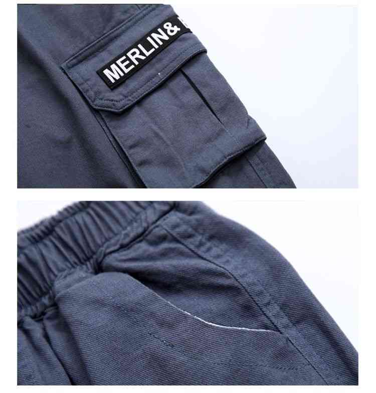 Pantalon de lettres cargo pour garçons - vêtements décontractés pour enfants