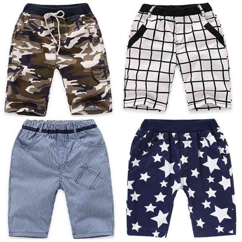 Baby drenge bomuldshorts- sommerbørn camouflage dreng afslappet shorts tøj - som foto-771 / 5t