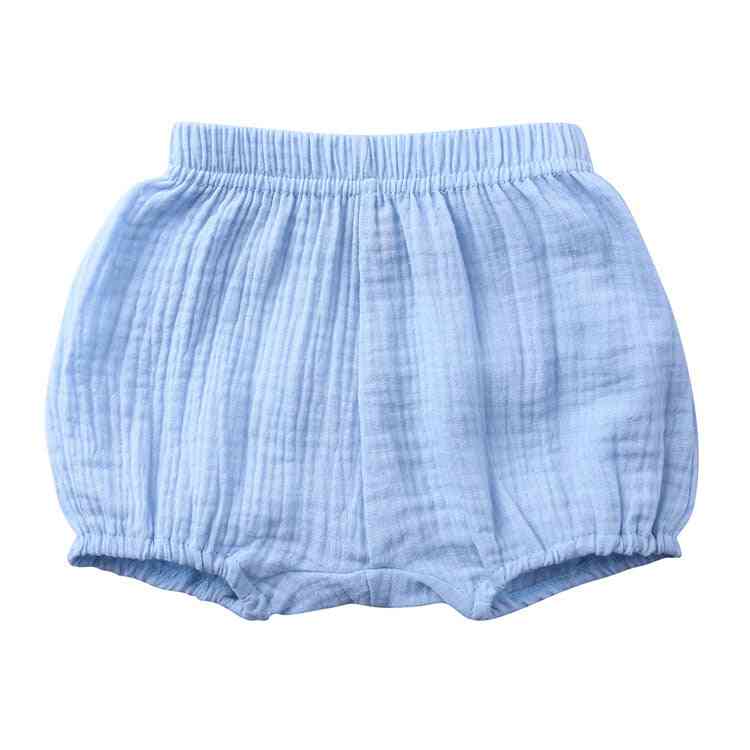 Summer / Girl Shorts, Cotton Linen Bread Short Pants