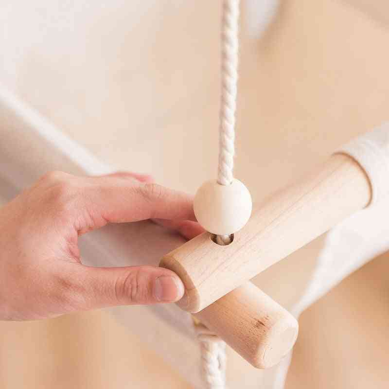 Baby Safety Swing Chair, Hanging Rocking Canvas Seat