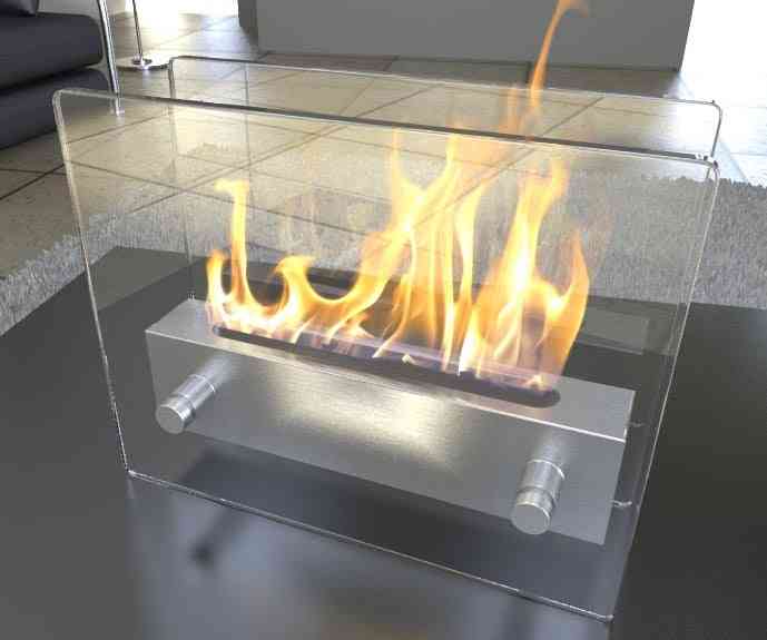 Bioethanol Fireplace Fd47 With Stainless Steel Burner