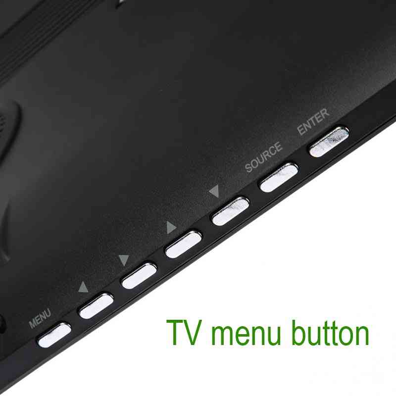 Televizoare HD portabile digitale și analogice cu LED-uri, suport TF card USB audio, intrare HDMI dvb-t dvb-t2 ac3