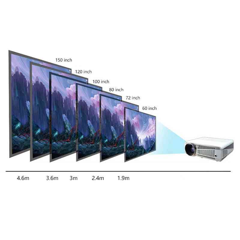 Hd Foldable Anti-crease Portable Projection Movies Screen