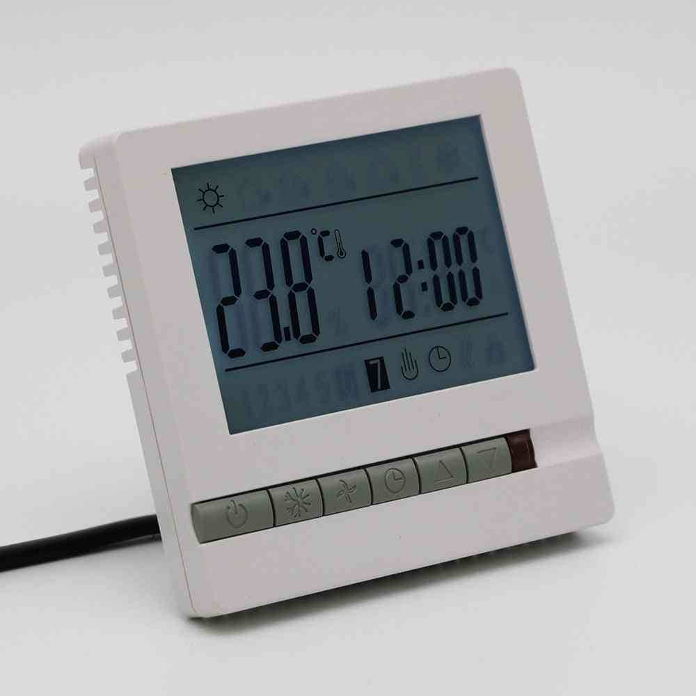 Regulátor teploty lcd displej, wifi tuya app týždenný programovateľný izbový termostat