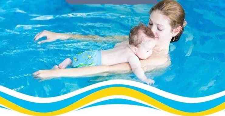 Jednorazowe wodoodporne pieluchy dla dzieci do pływania (od 6 do 16 kg) - l 9-14 kg