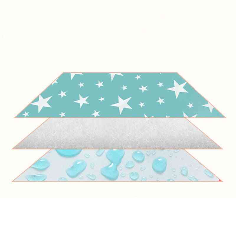 Portable, Foldable And Washable-waterproof Baby Diaper Changing Mat