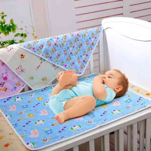 Washable Diaper Changing And Urine Protector Mat -fit For Baby Strollers