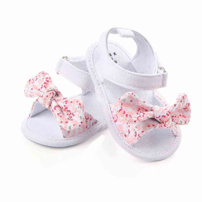 Non-slip, Bow Knot Design- Flat Sandals For Baby