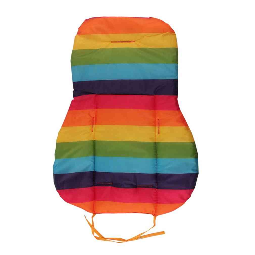 Hi-density nylon oxford doek, meerkleurig waterdicht autostoelkussen voor kinderbescherming (64 cm x 48 cm) -