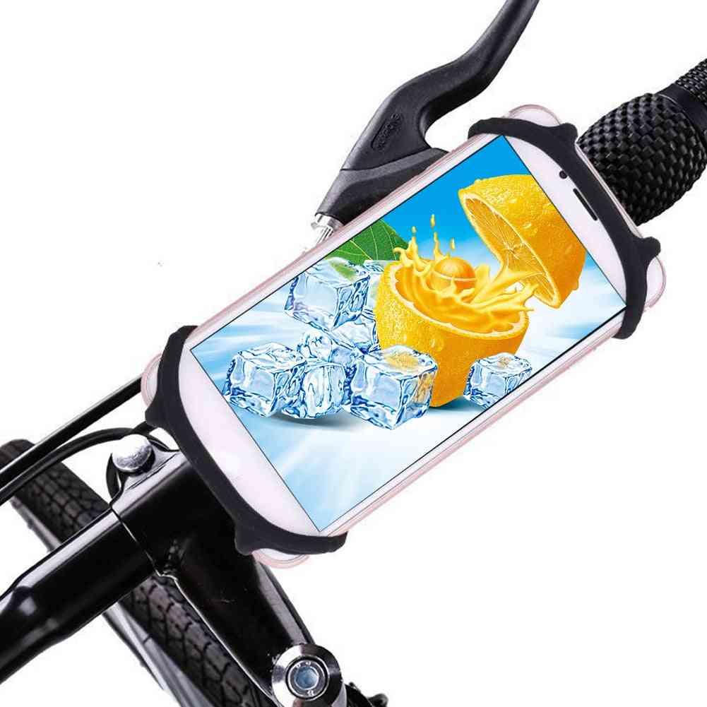 Silicone Anti Shake Phone Holder For Baby Strollers/scooter/motorcycle/bicycle