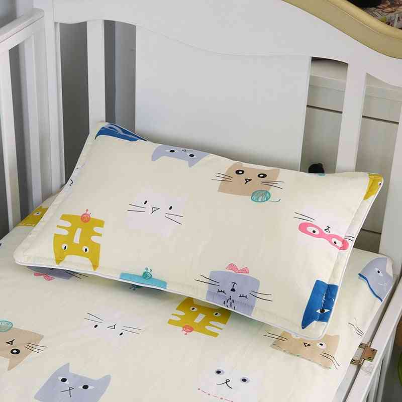 30 * 50 cm puuvillaa vauvan tyynyliina- pikkulasten tyynyliina eläinten vastasyntyneiden tyynynpäällinen, sarjakuva kirjekuori lasten tyynyliina pojat / tytöt - eläin