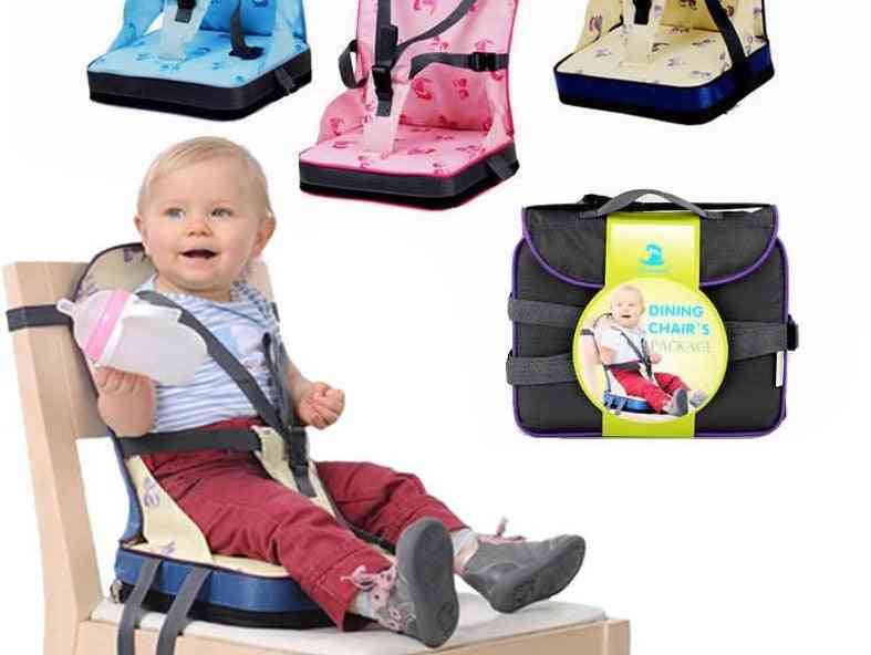 Siège de chaise de sécurité pour bébé, siège de chaise haute pour bébé portable pour bretelle de sécurité pour bébé - bleu