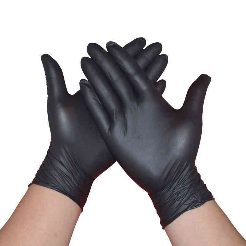 Nitrile Gloves, Waterproof Allergy Free Safe Rubber Work Glove Disposable