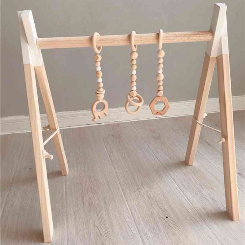 Children Bed Decorative Wooden Beads Nordic Ornaments, Baby Tent Crib Decoration