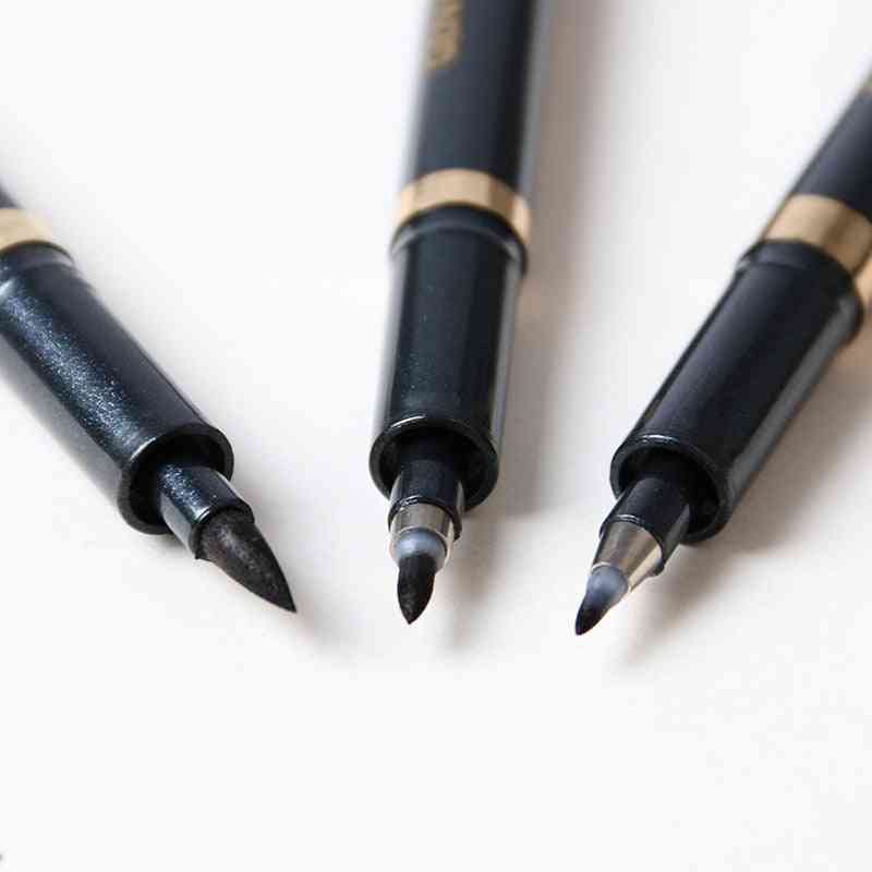 Nylon Hair Brush Pen For Signature & Drawing Art Students Stationery