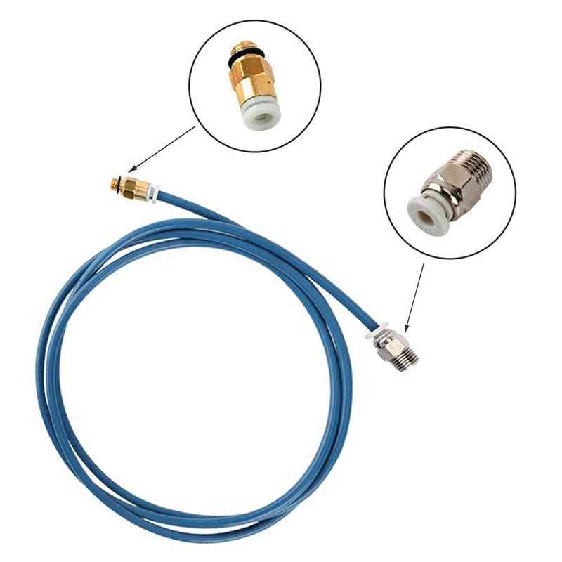 2m Ptfe Tube With Cutter And Pc4-m6/m10 Pneumatic Connector