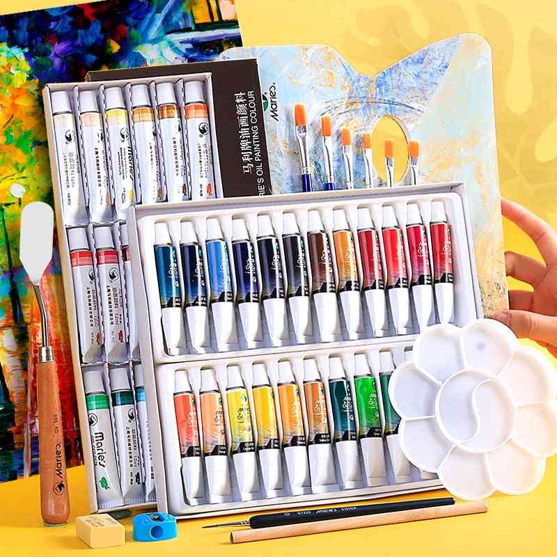 Professional Oil Paints -art Supplies Set