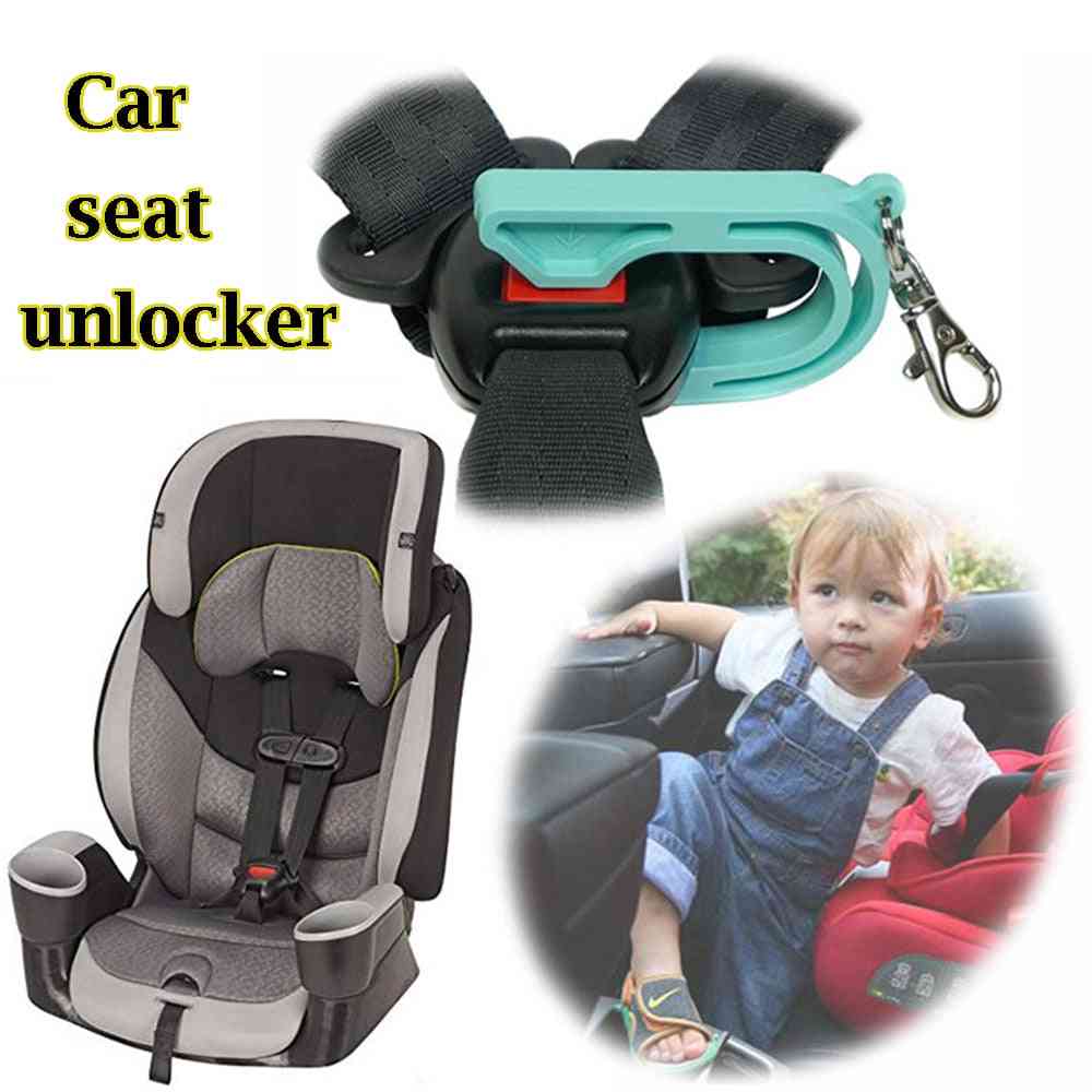 Portable Unbuckle Car Seat, Safety Buckle Key Belt