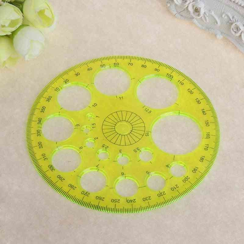 360 Degree All Round Ruler- Circle Template