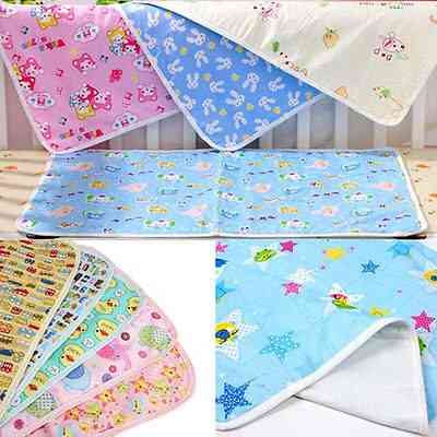 Waterproof Urine Mat, Cotton Soft Nappies Cover Pad Cloth For Baby Bedding Sheets