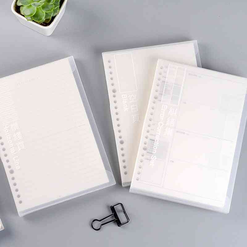 Replacement Refill Loose-leaf Paper With 26/20 Hole