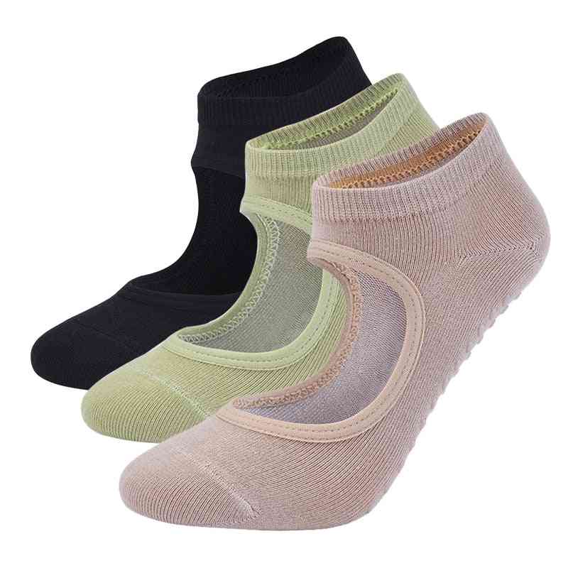 Protuklizne, prozračne čarape za gležnjeve s dizajnom 5 prstiju za sport, fitness, pilates u teretani