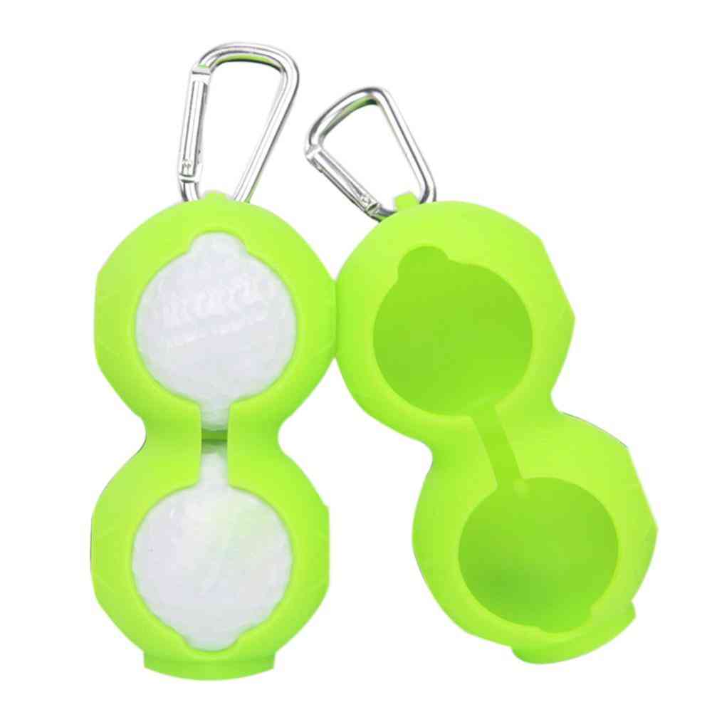 Golf Ball Protective Accessories, Golfing Storage Keyring Sleeve Bag Holder, Cover For Silicone Waist