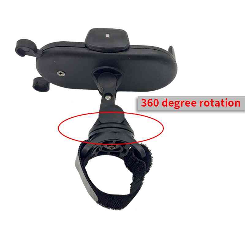360-degree Rotate, Universal Adjustable Baby Straller Mount Bracket-mobile Phone Stand