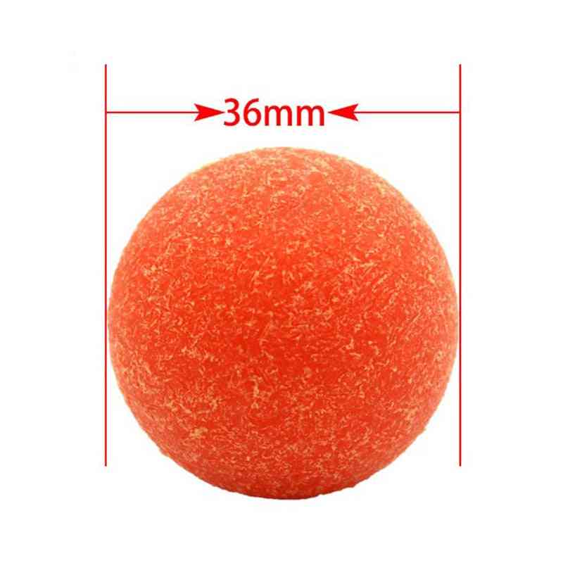 Zdrsněný povrch oranžový stolní fotbal, stolní fotbalový míč