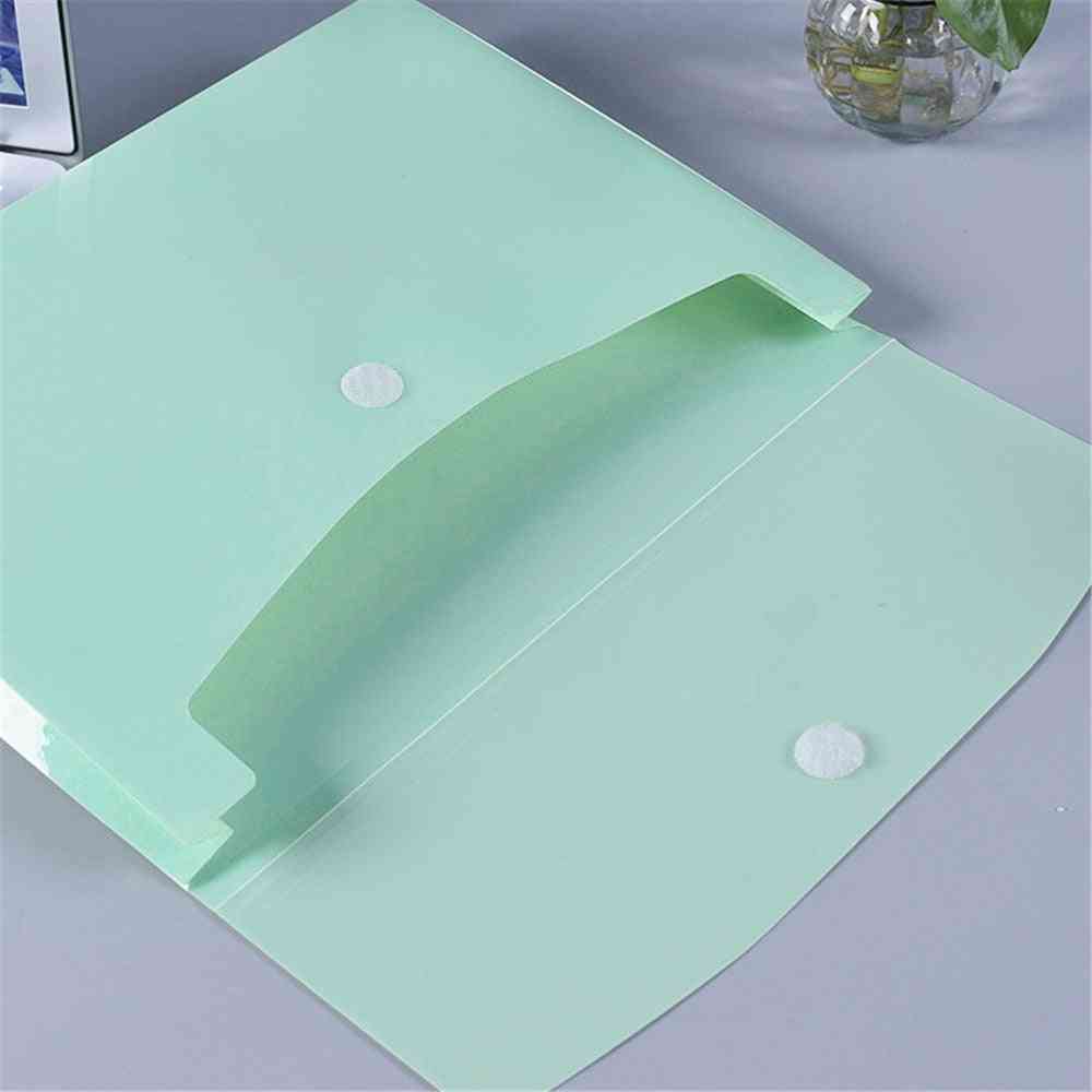 Hook And Loop Closure Envelope Folder For A4 Size Documents
