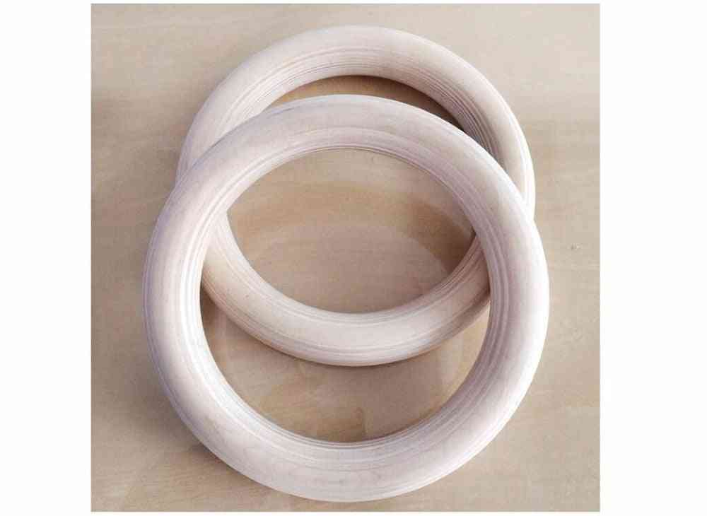 качествени 2бр. / двойки дървени дървени пръстени- 1,1 