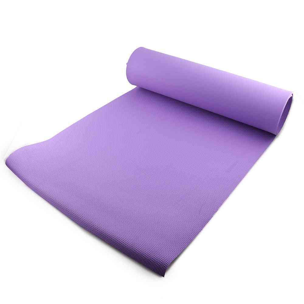 6mm Thick- Eva Comfort Foam Yoga Mat For Exercises