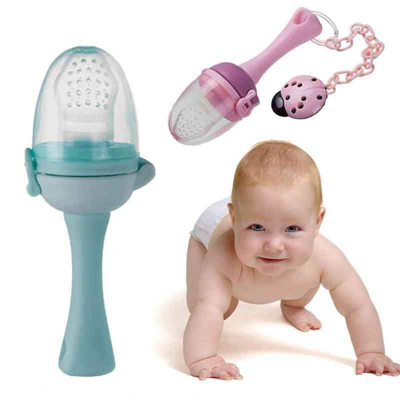 Silicon Infant Nipple With Pacifier -  Fresh Fruit And Vegetable Feeder