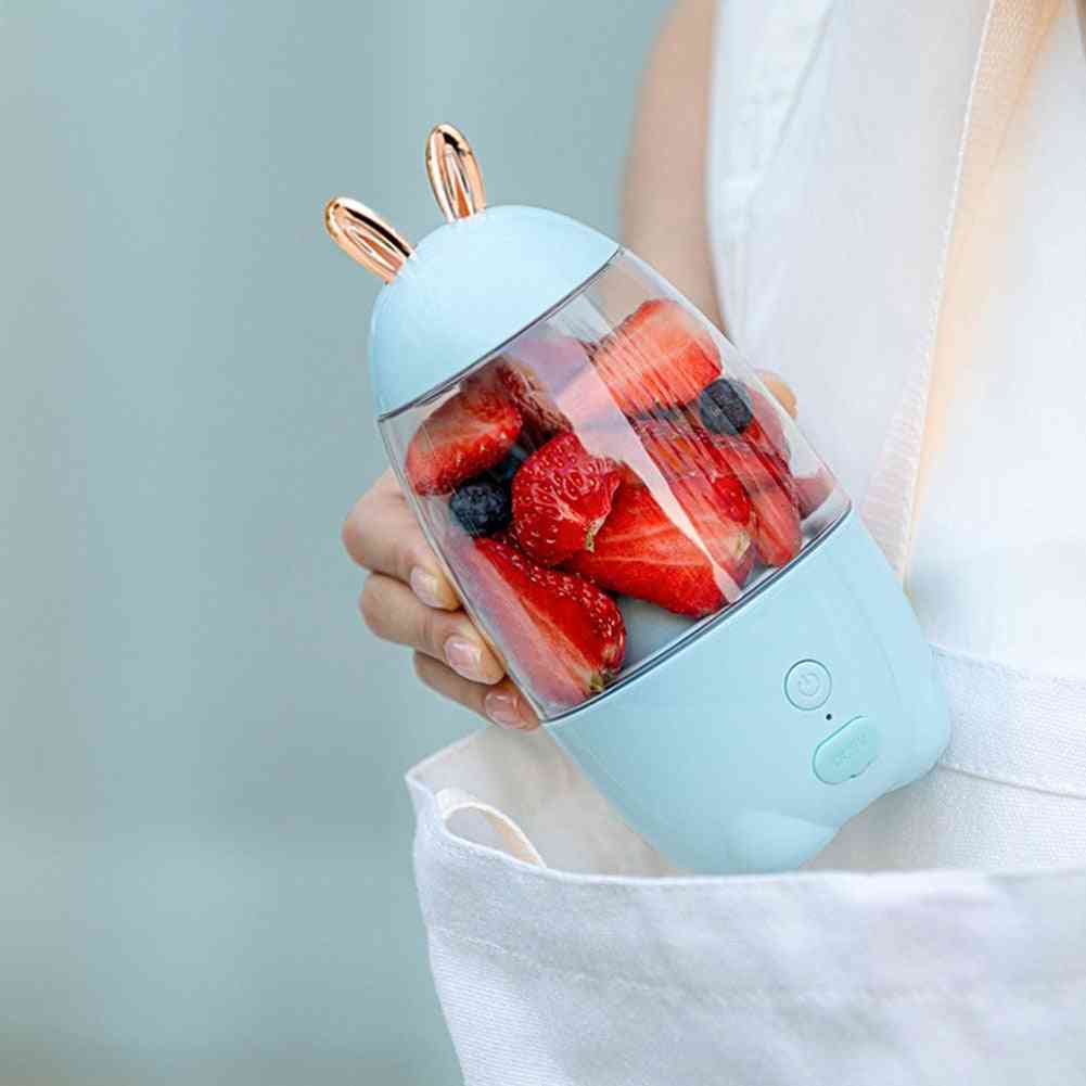 Portable Electric Fruits Smoothie Blender-usb Rechargeable Juice Maker