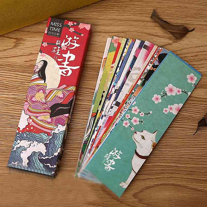 Cute Vintage Japanese Style Book Marks/student/school/ Office