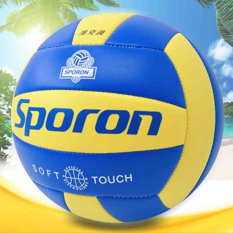 Soft vôlei de pvc para competição de treinamento profissional, handebol de praia de padrão internacional