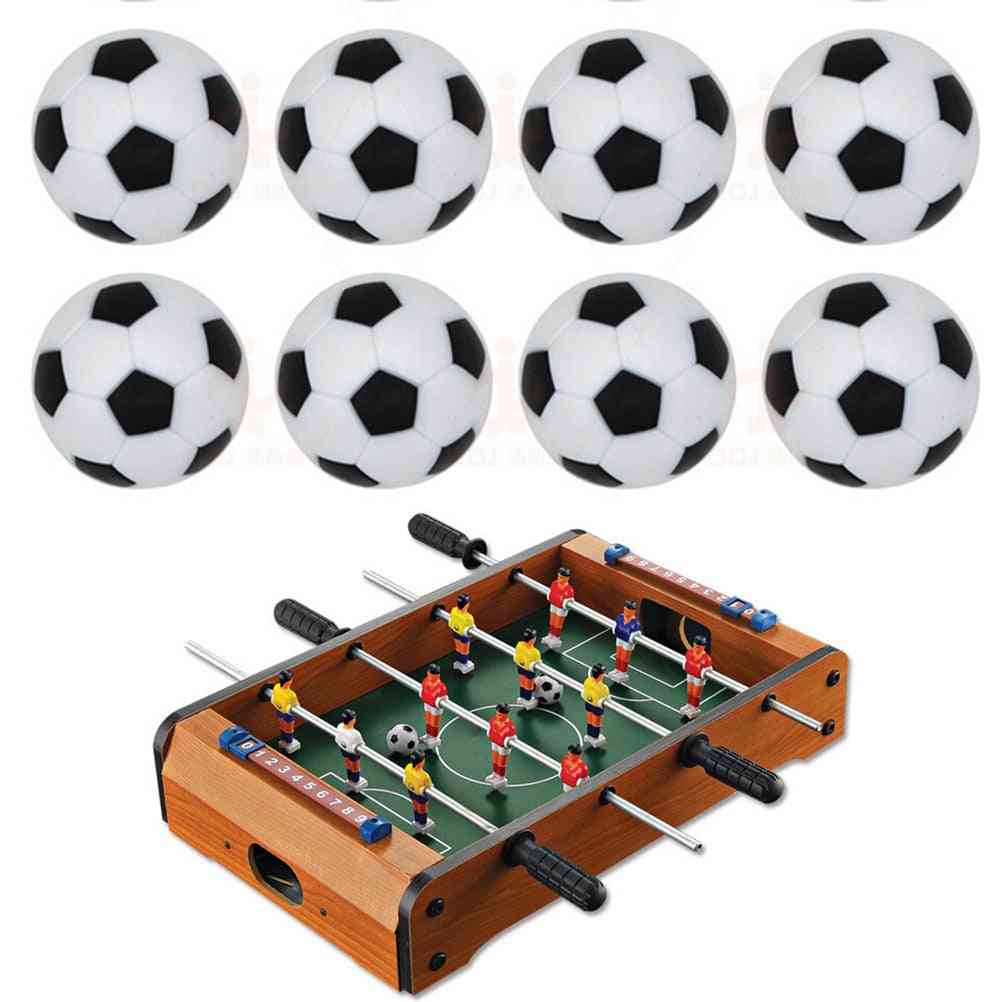 10stk / sæt- dia 32mm plast bordfodbold fodbold fodboldbold- fodbold / fussball sport gaver rundt indendørs spil (som billede) -