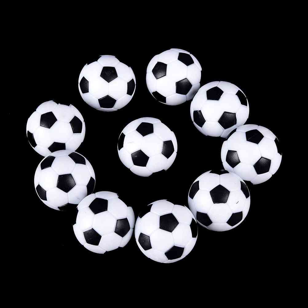 10db / szett - átmérő 32 mm műanyag csocsó asztali foci foci labda - futball / fussball sport ajándékok kerek beltéri játék (képként)