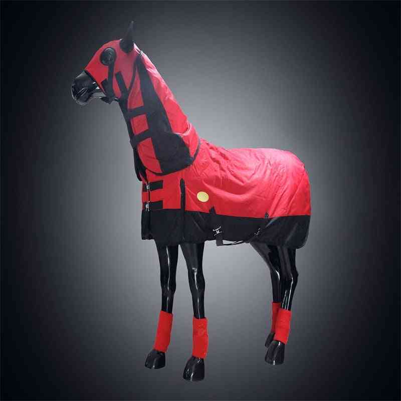 Detachable Horse Cloth With Headcover And Leggings