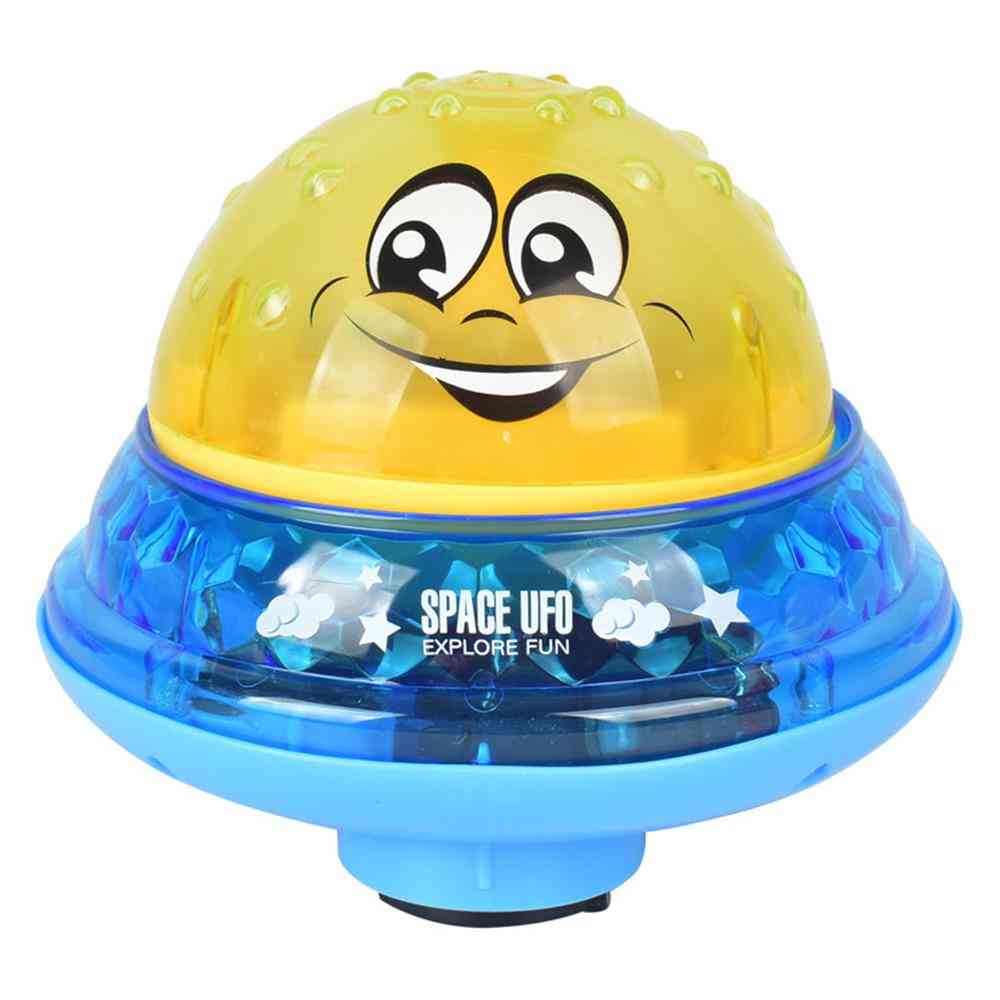 Fountain Summer Sprinkler Musical Ball- Water Squirting Baby Bath Bubble Automatic Induction With Led Light